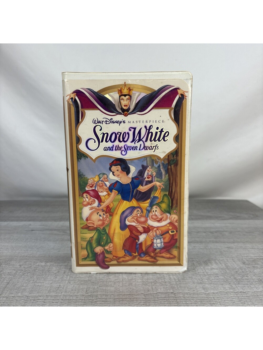 Disney Snow White and the Seven Dwarfs Masterpiece Collection VHS 1994 #1524